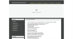 Desktop Screenshot of kisisayma.com